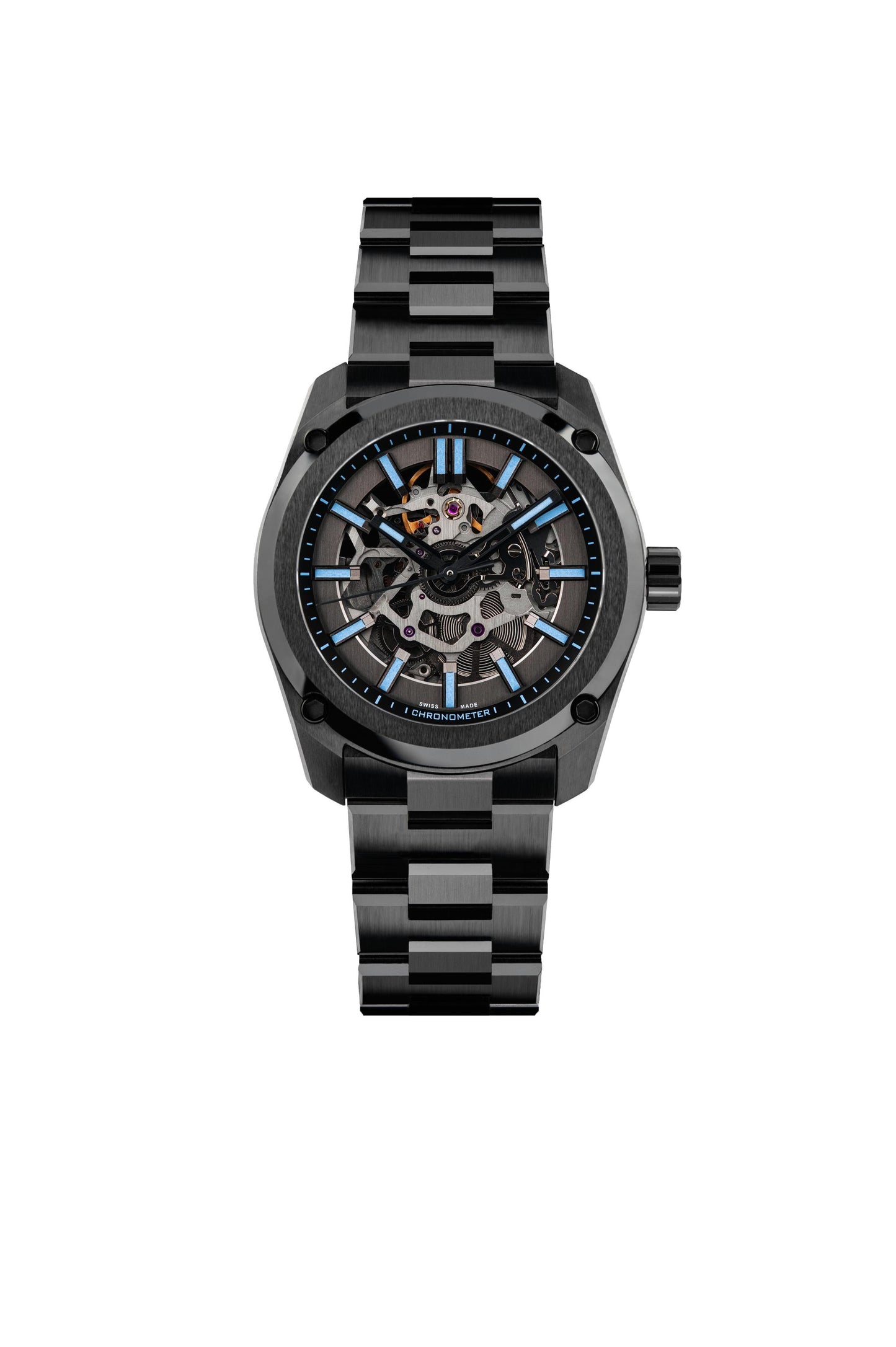 FORMEX : ESSENCE CERAMICA SKELETON COSC 41 MM – STRADALE BLUE