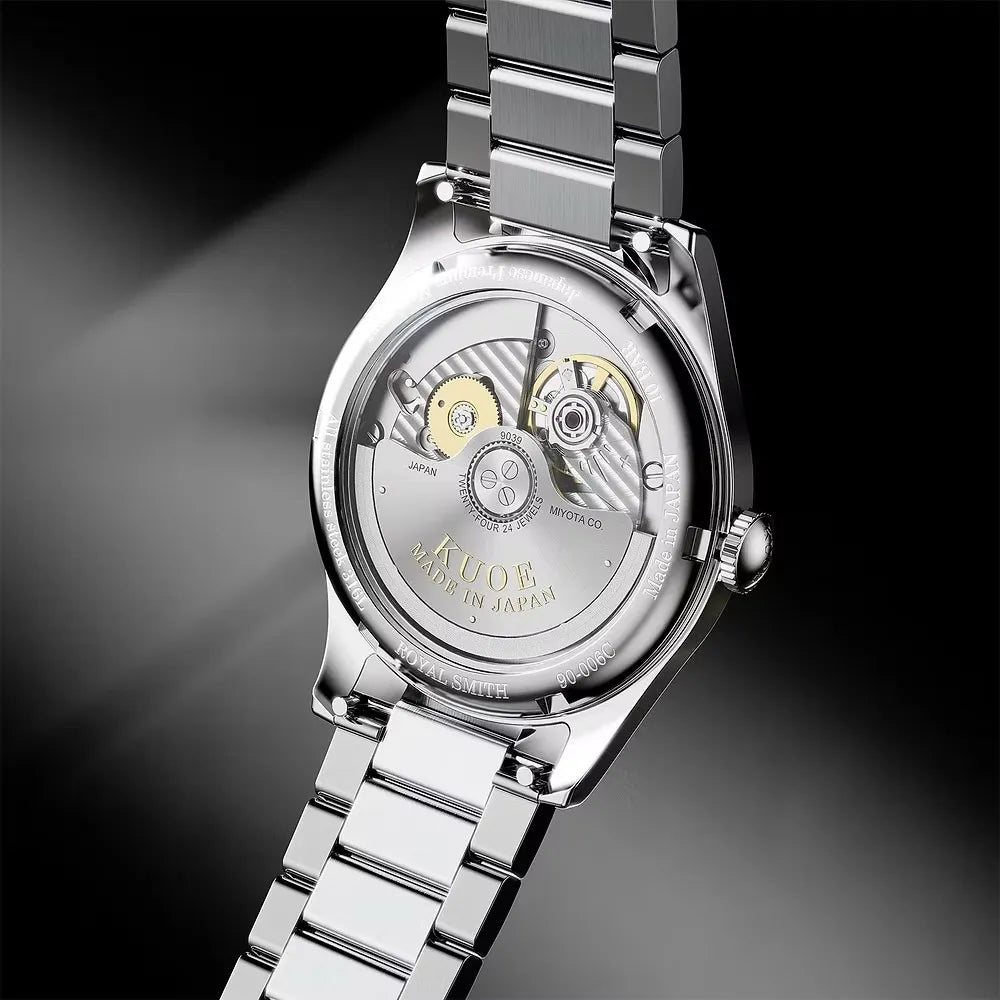 KUOE KYOTO : ROYAL SMITH 90-006 NOIR - INDEX BREGUET