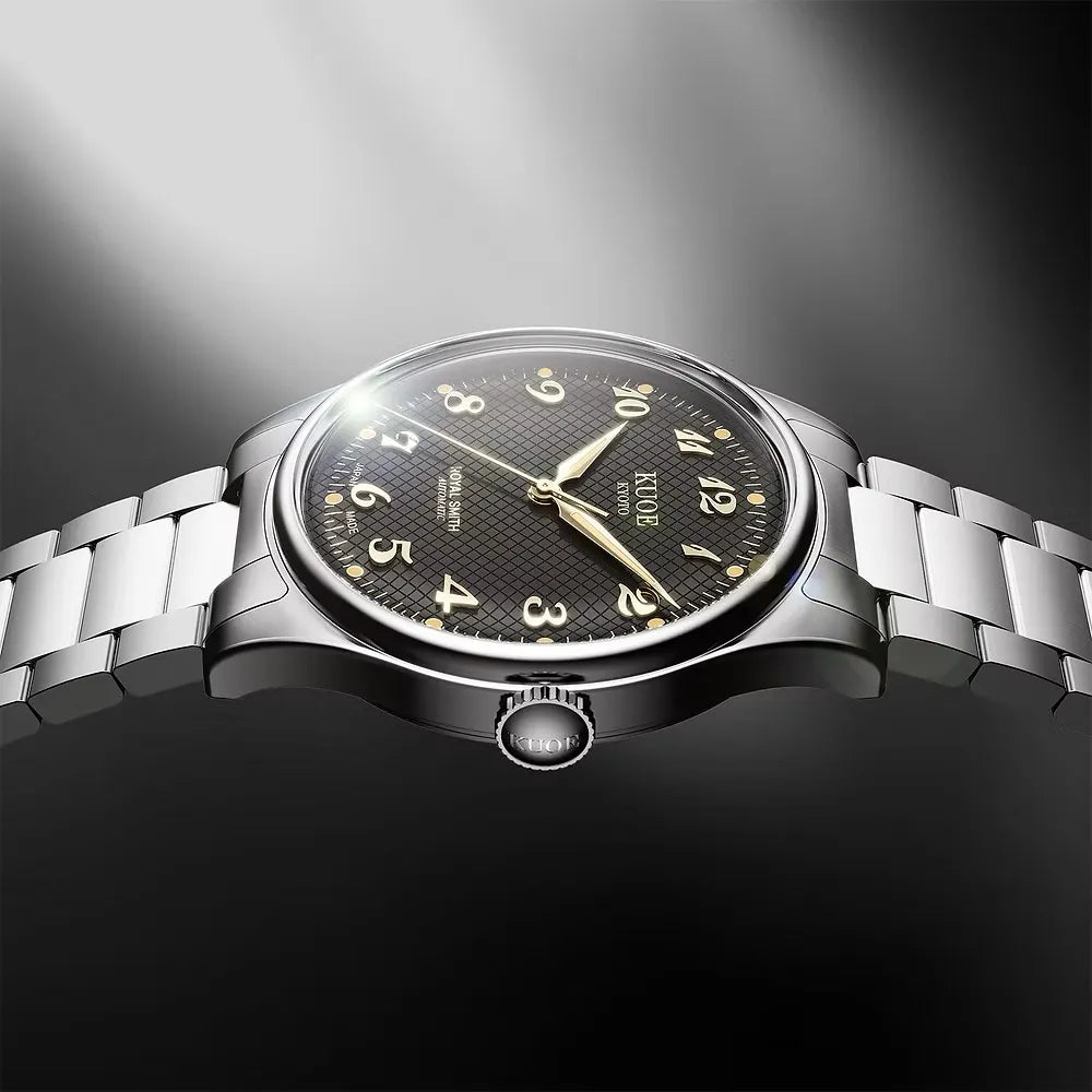 KUOE KYOTO : ROYAL SMITH 90-006 NOIR - INDEX BREGUET