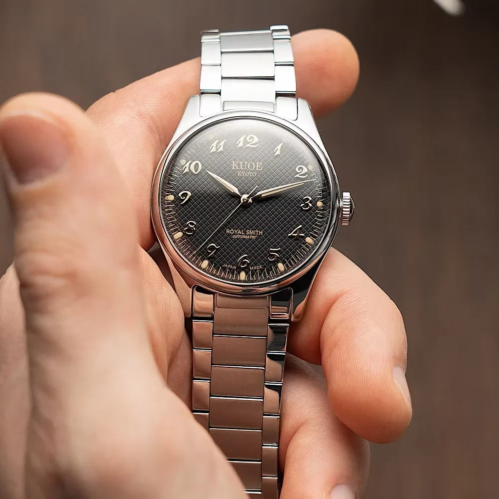 KUOE KYOTO : ROYAL SMITH 90-006 NOIR - INDEX BREGUET