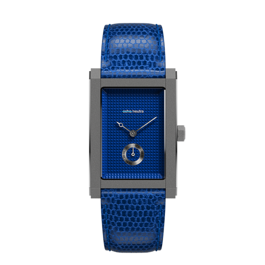 MONTRE ECHO/NEUTRA : RIVANERA BLEU SECONDE/SECONDE/