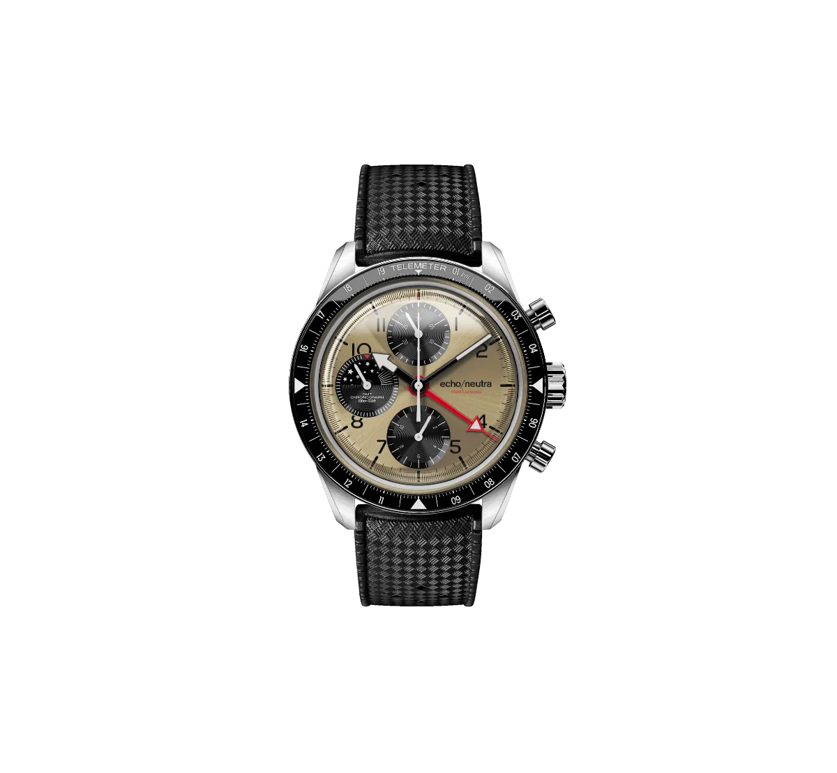 ECHO/NEUTRA: CORTINA 1956 - CRONÓGRAFO NEGRO