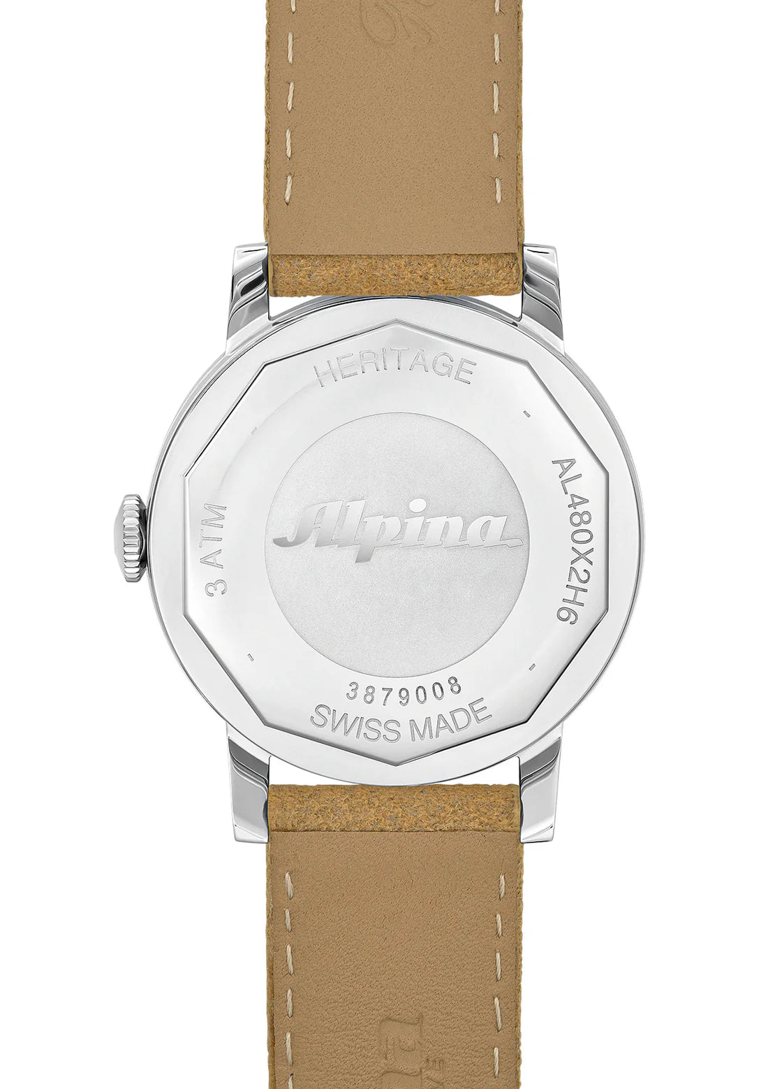 RELOJ MANUAL ALPINA HERITAGE TROPIC-PROOF - NEGRO