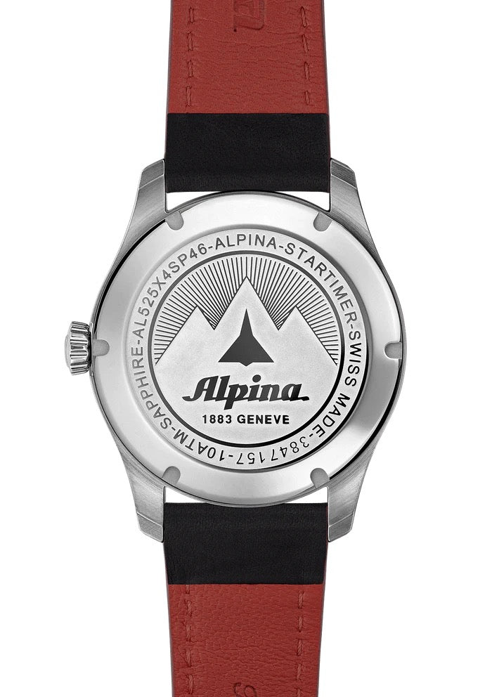 ALPINA: STARTIMER PILOT AUTOMATIC BLACK 41 MM