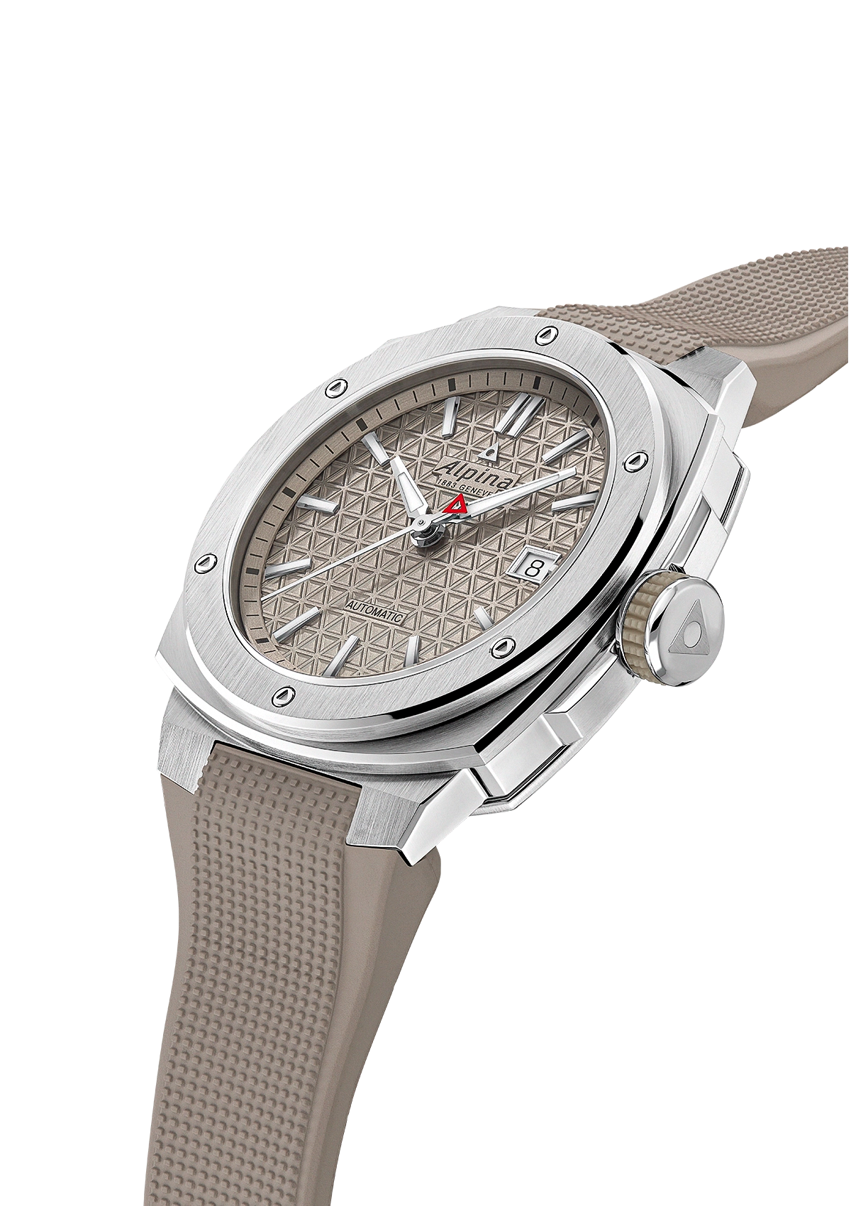 ALPINA : EXTREME AUTOMATIC - CADRAN BEIGE RUBBER
