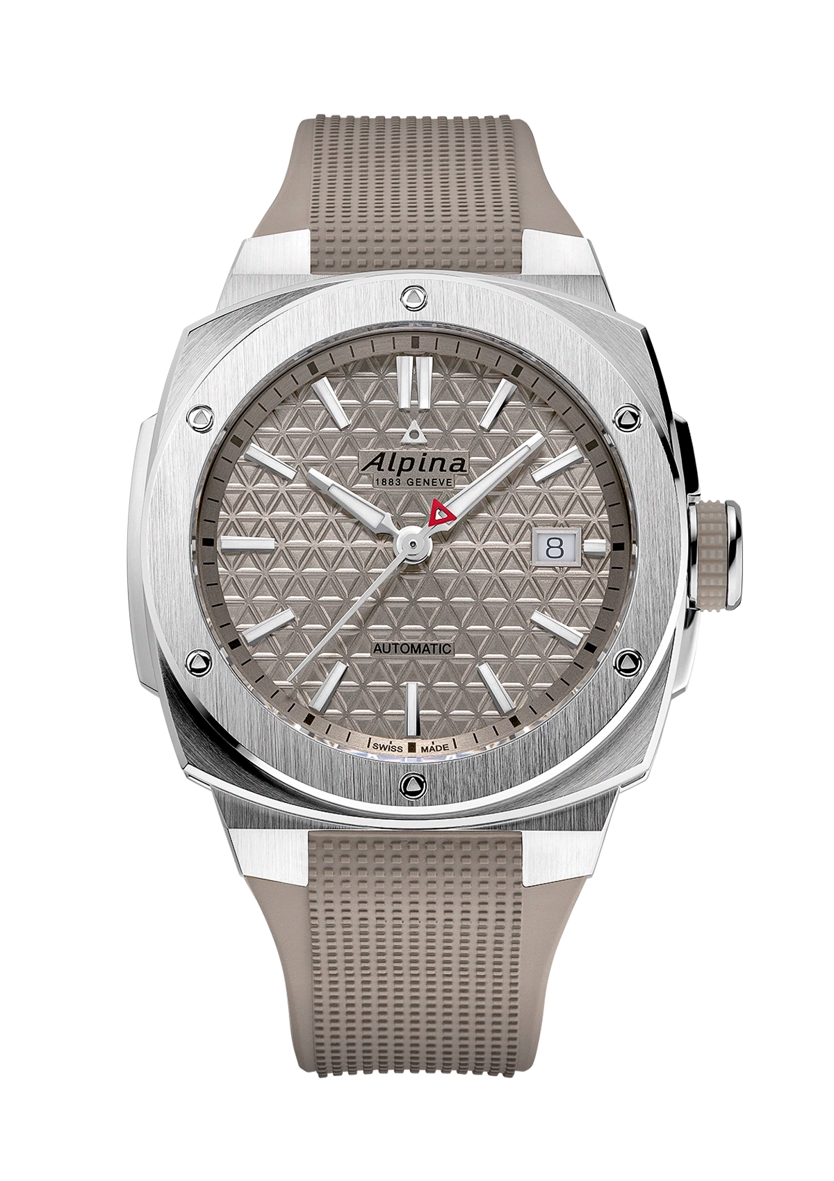 ALPINA : EXTREME AUTOMATIC - CADRAN BEIGE RUBBER