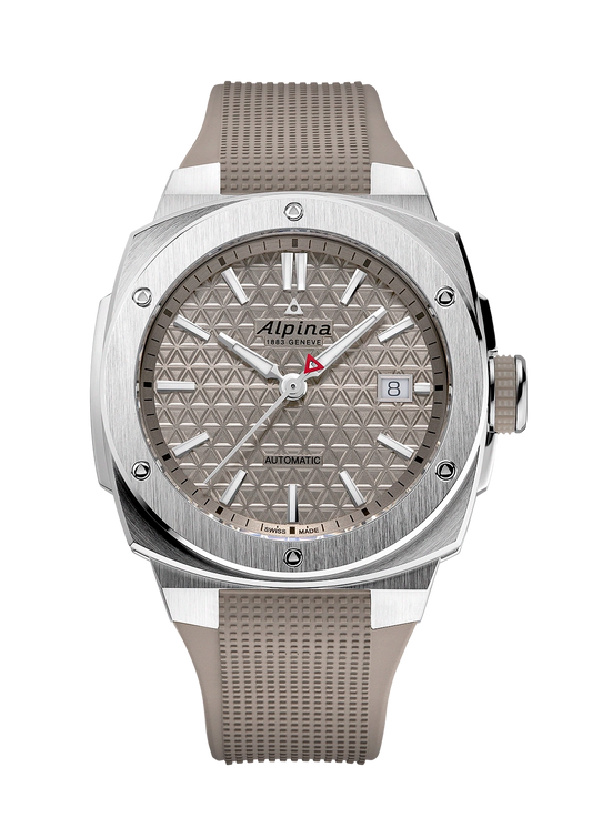 ALPINA : EXTREME AUTOMATIC - CADRAN BEIGE RUBBER