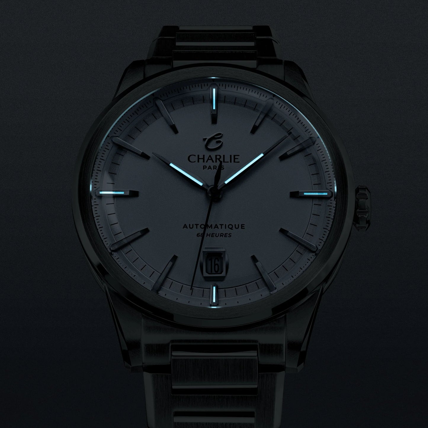 CHARLIE PARIS : ALLIANCE AUTOMATIQUE 68H BLANC