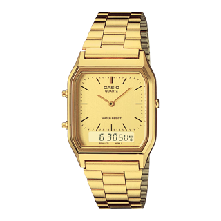 CASIO VINTAGE : AQ-230GA-9DMQ - DOREE