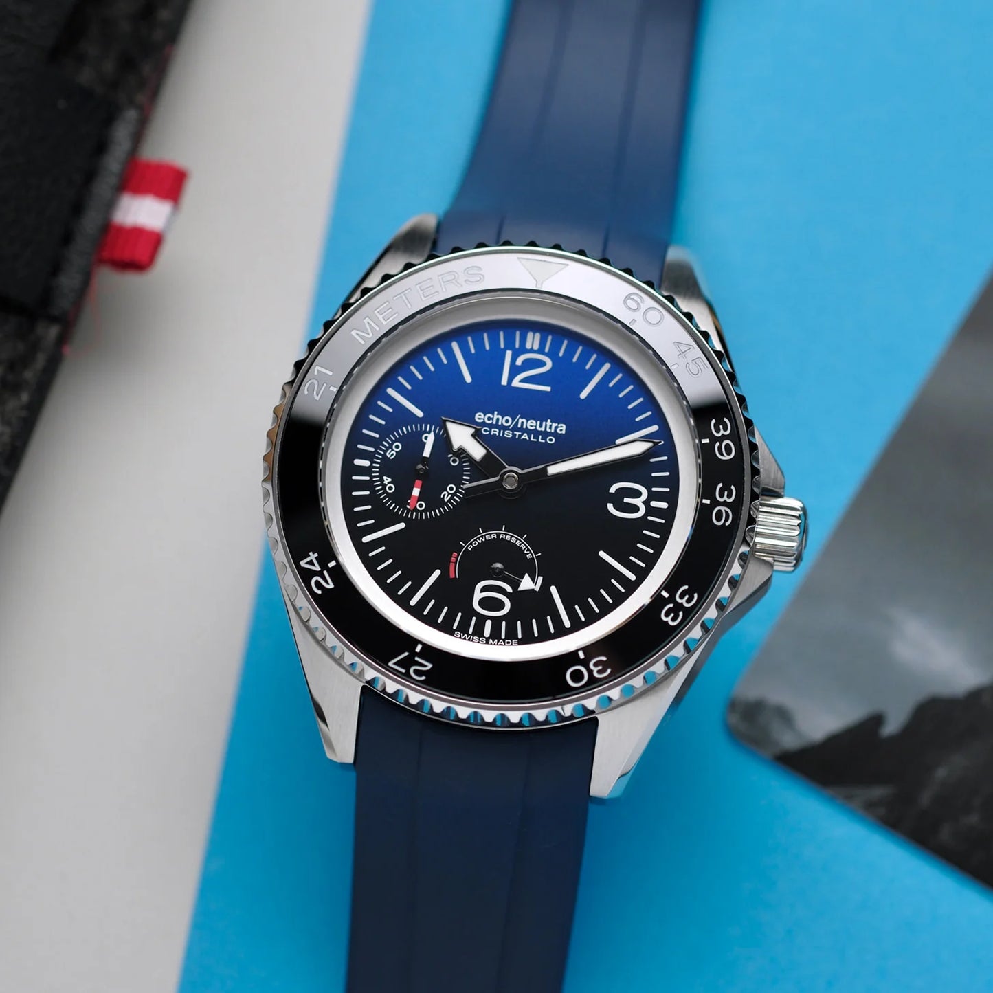 ECHO/NEUTRA :  CRISTALLO PROFESSIONAL DIVER BLEU