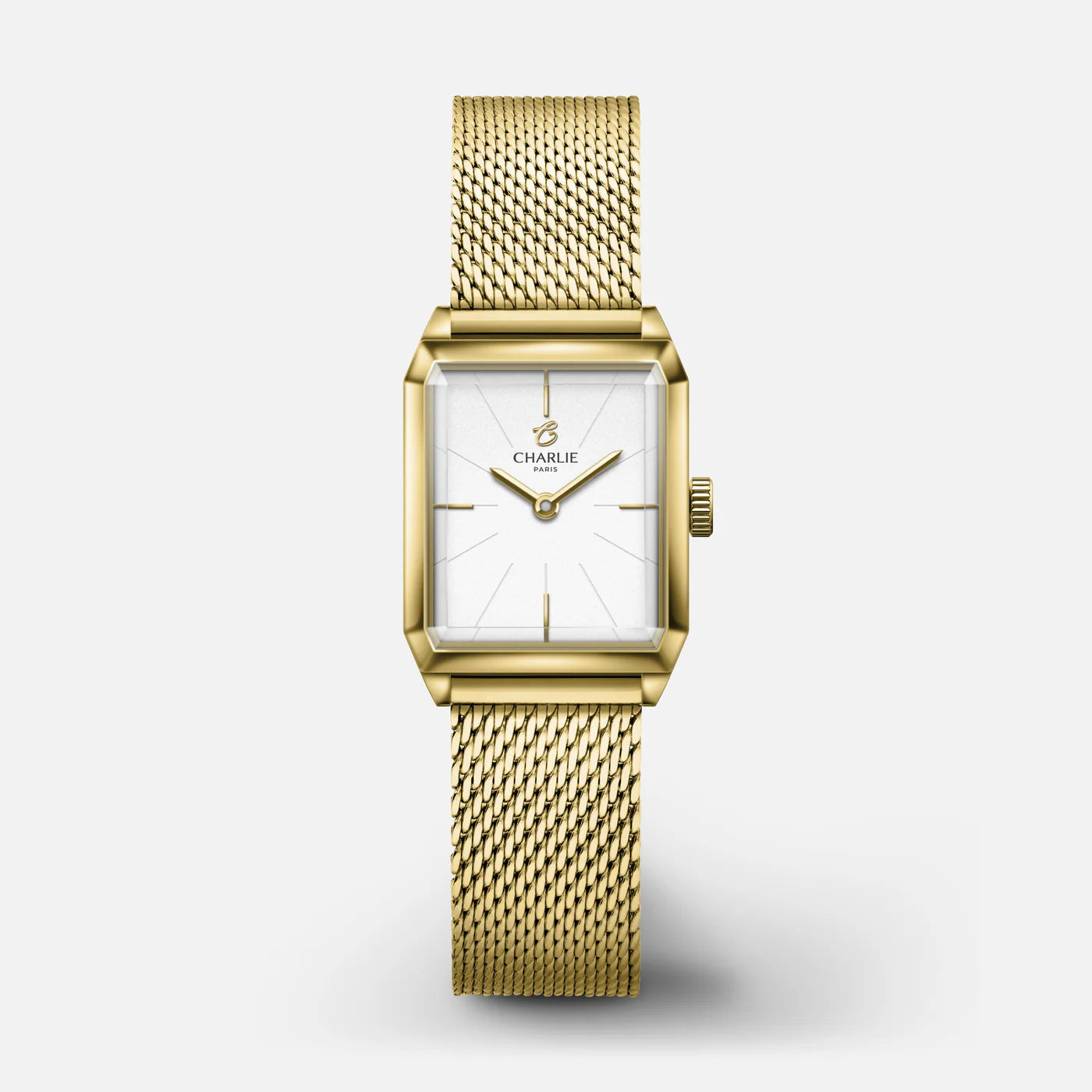 CHARLIE PARIS : MONCEAU QUARTZ DORÉ