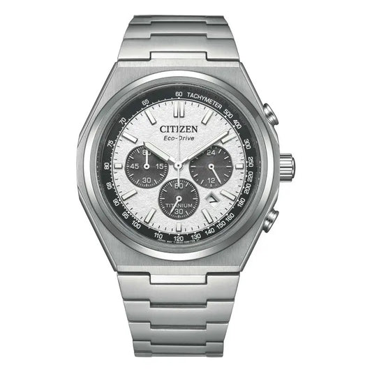 CITIZEN : SUPER TITANIUM CHRONOGRAPHE CA4610-85A