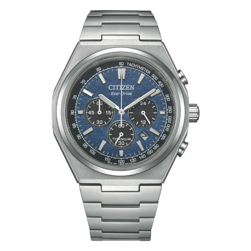 CITIZEN : SUPER TITANIUM CHRONOGRAPHE CA4610-85L