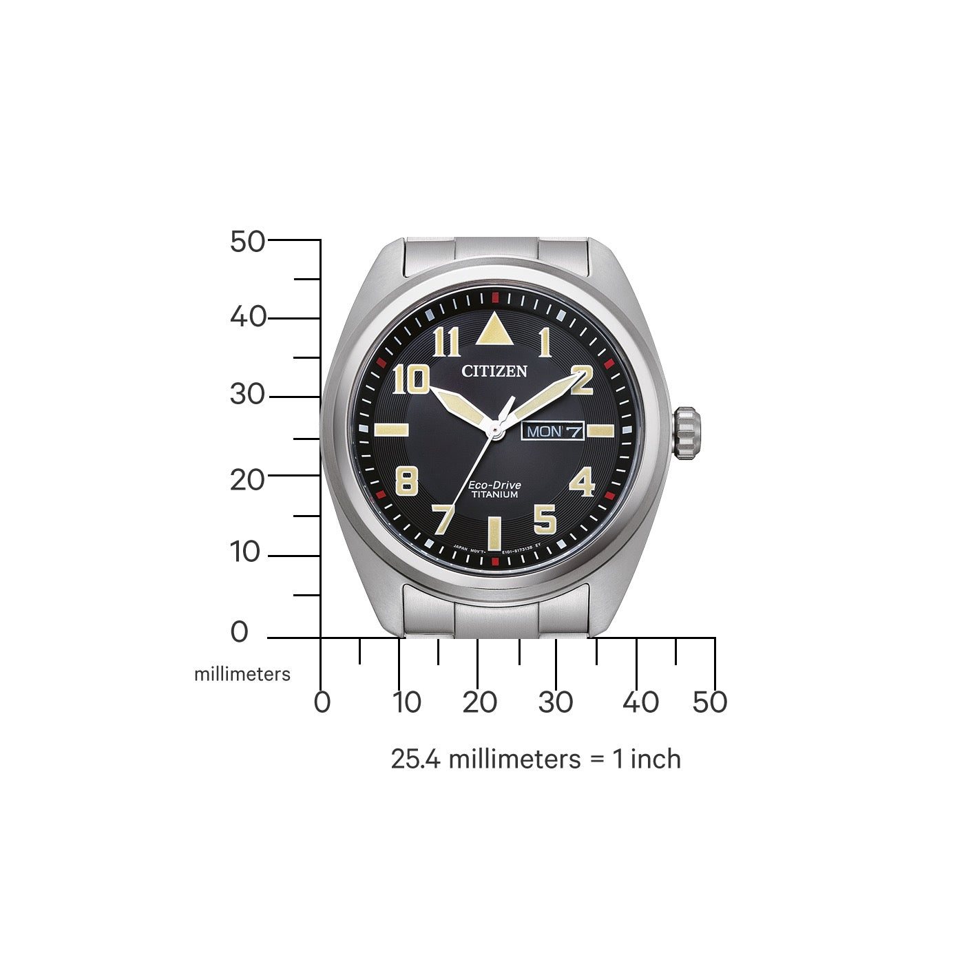 CITIZEN : SUPER TITANIUM ECO-DRIVE BM8560-88EC