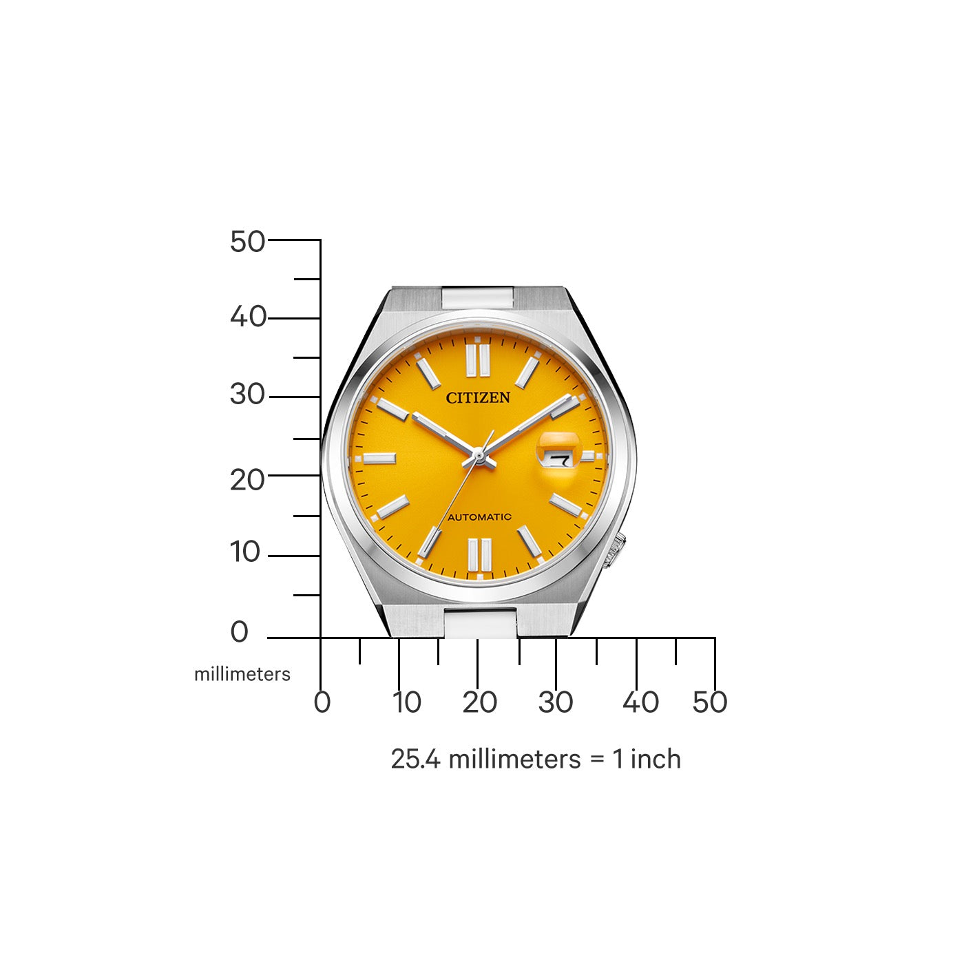 CITIZEN : TSUYOSA JAUNE - NJ0150-81Z