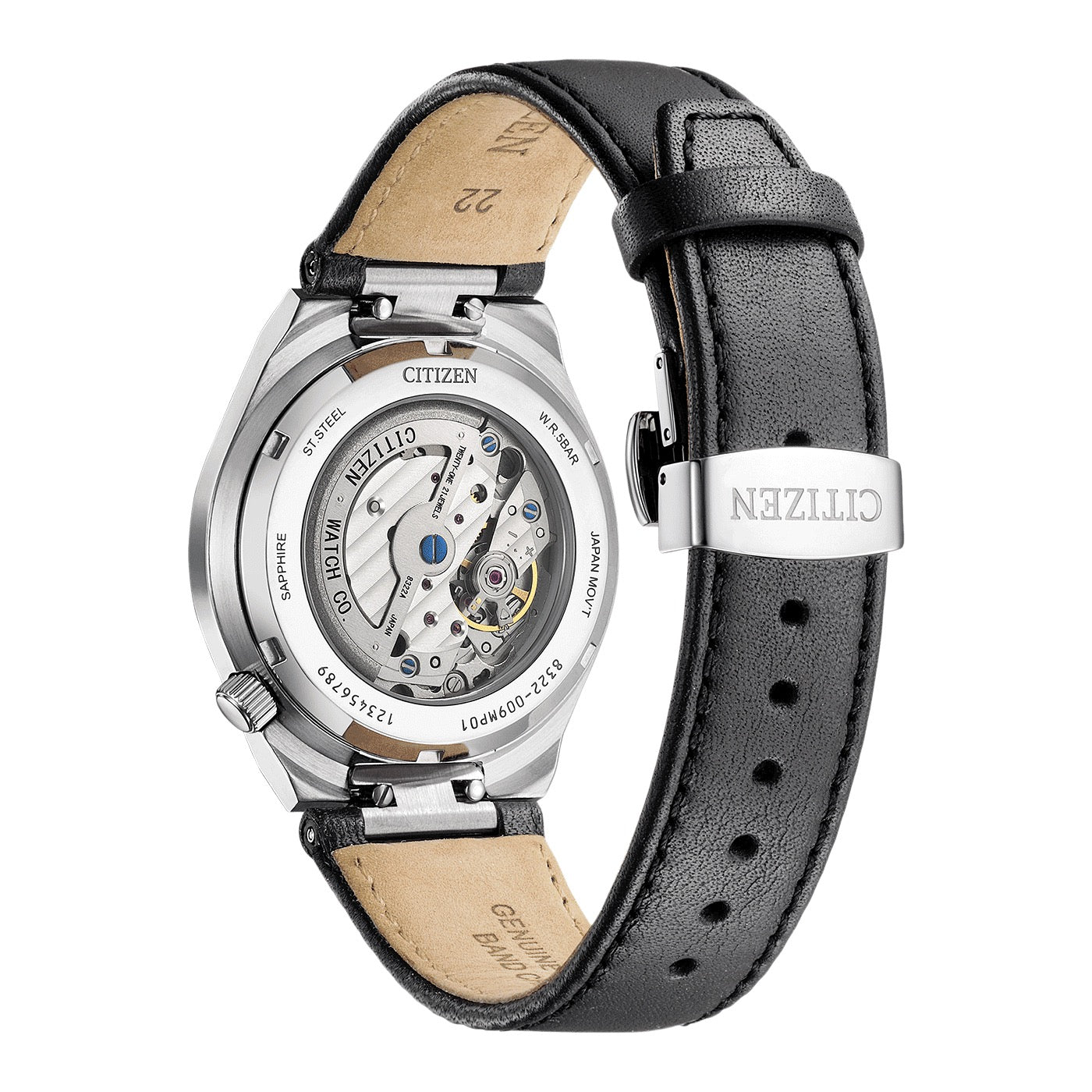 CITIZEN : TSUYOSA PETITE SECONDE NOIR NK5010-01H