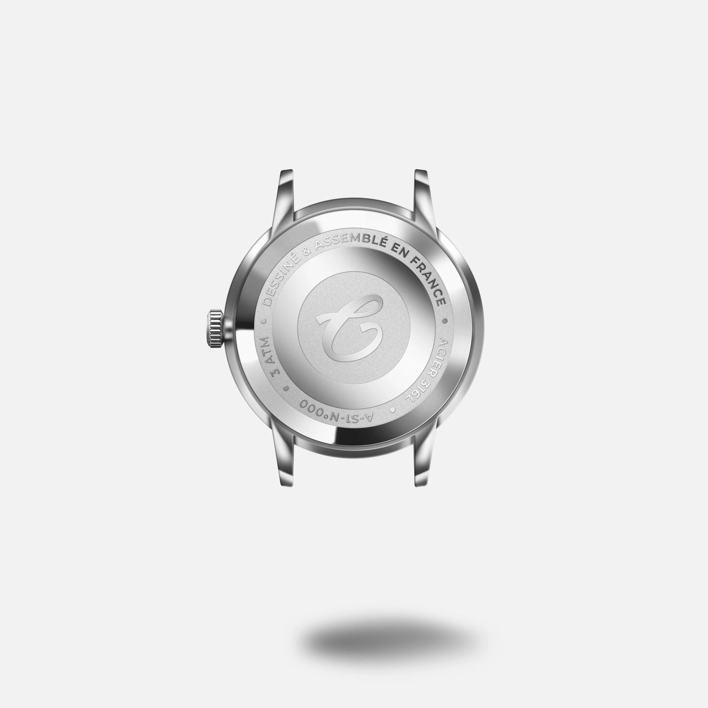 CHARLIE PARIS : SULLY QUARTZ PHASE DE LUNE ACIER & BLEU