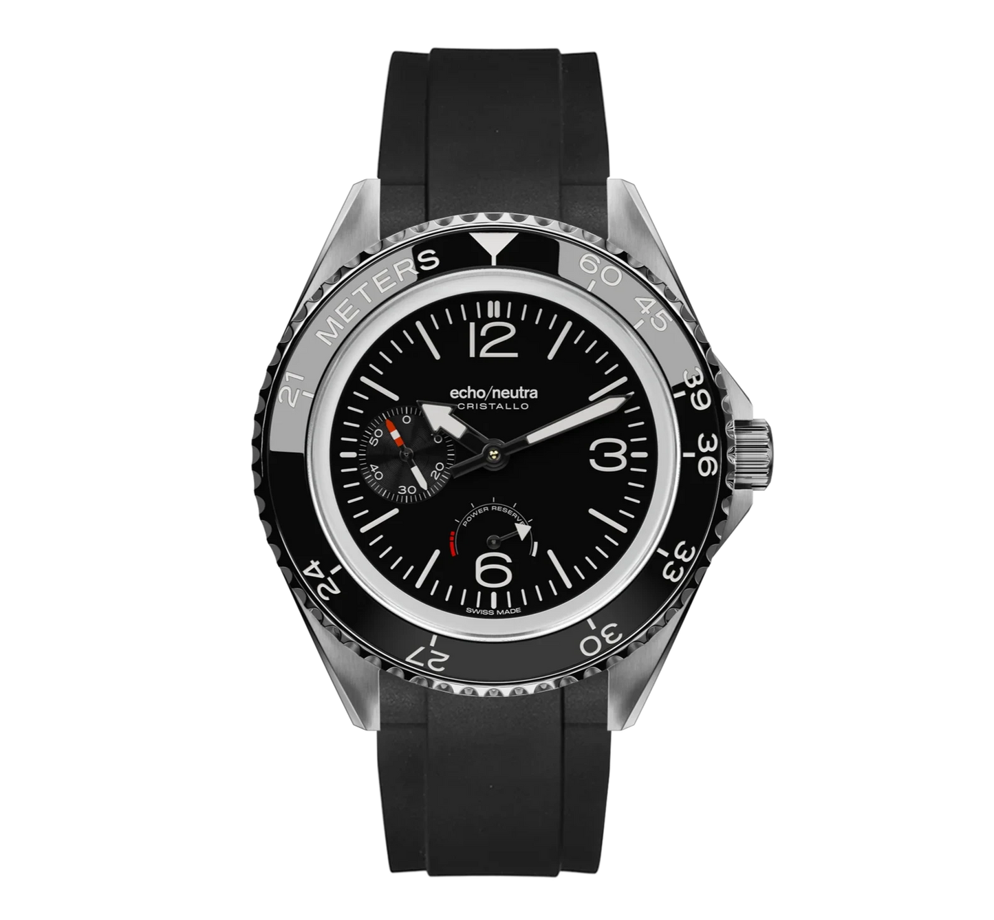 ECHO/NEUTRA : CRISTALLO PROFESSIONAL DIVER NOIR