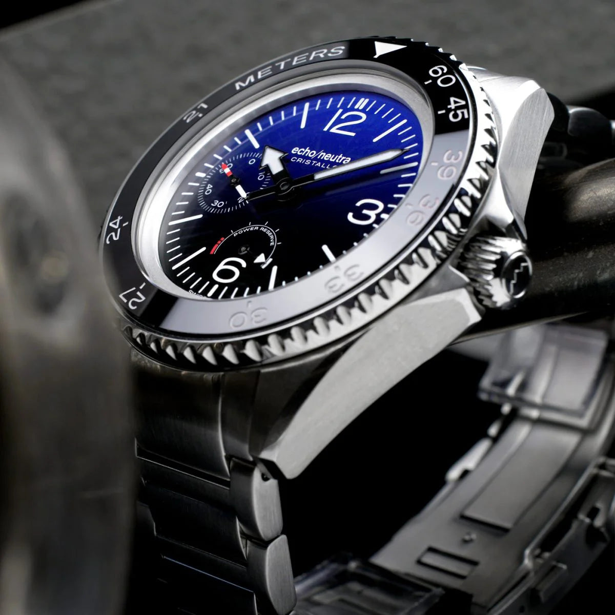 ECHO/NEUTRA :  CRISTALLO PROFESSIONAL DIVER BLEU