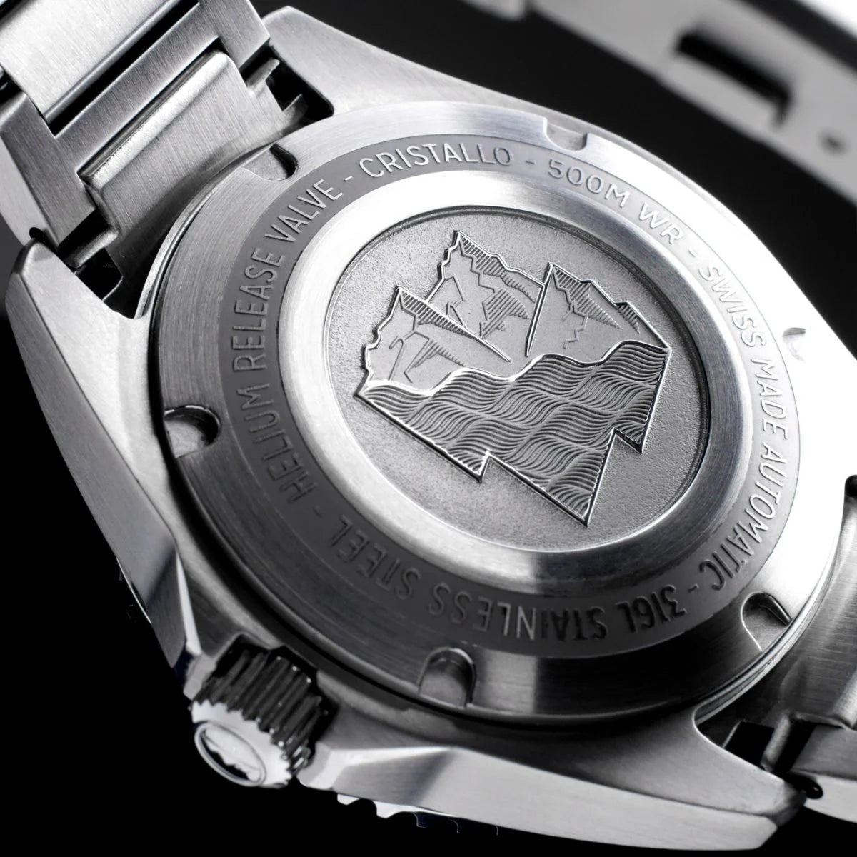 ECHO/NEUTRA :  CRISTALLO PROFESSIONAL DIVER BLEU