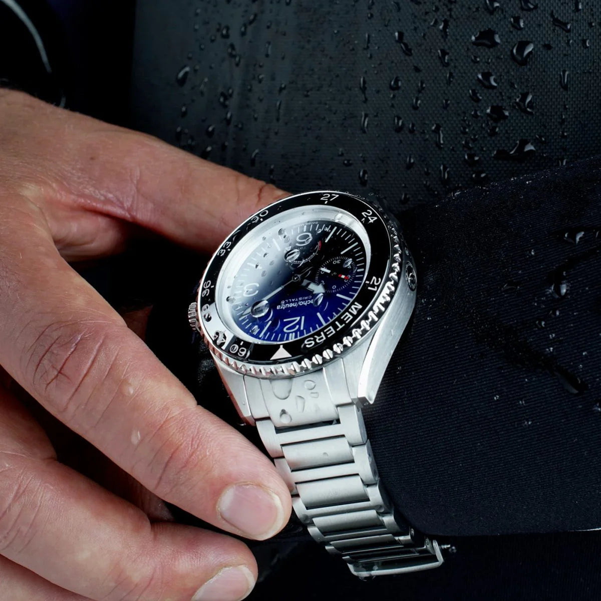 ECHO/NEUTRA :  CRISTALLO PROFESSIONAL DIVER BLEU