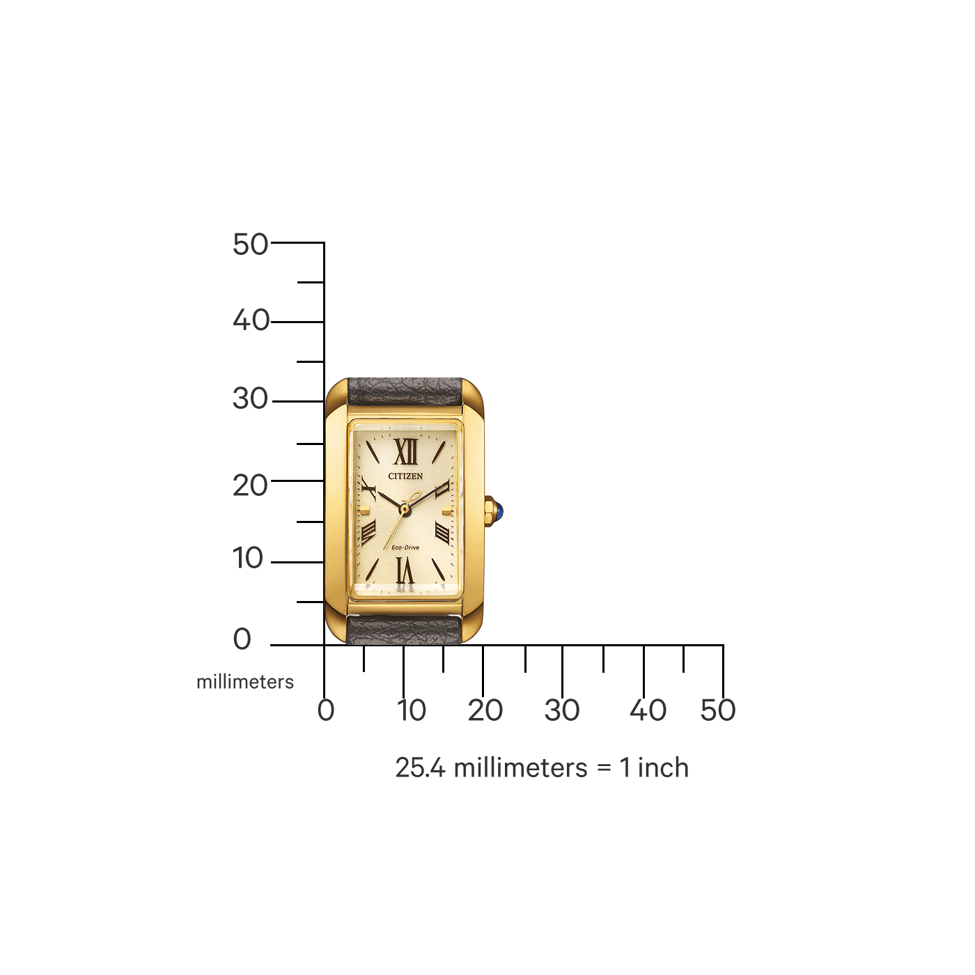 CITIZEN : LADIES EW5622-09P - BOITIER OR