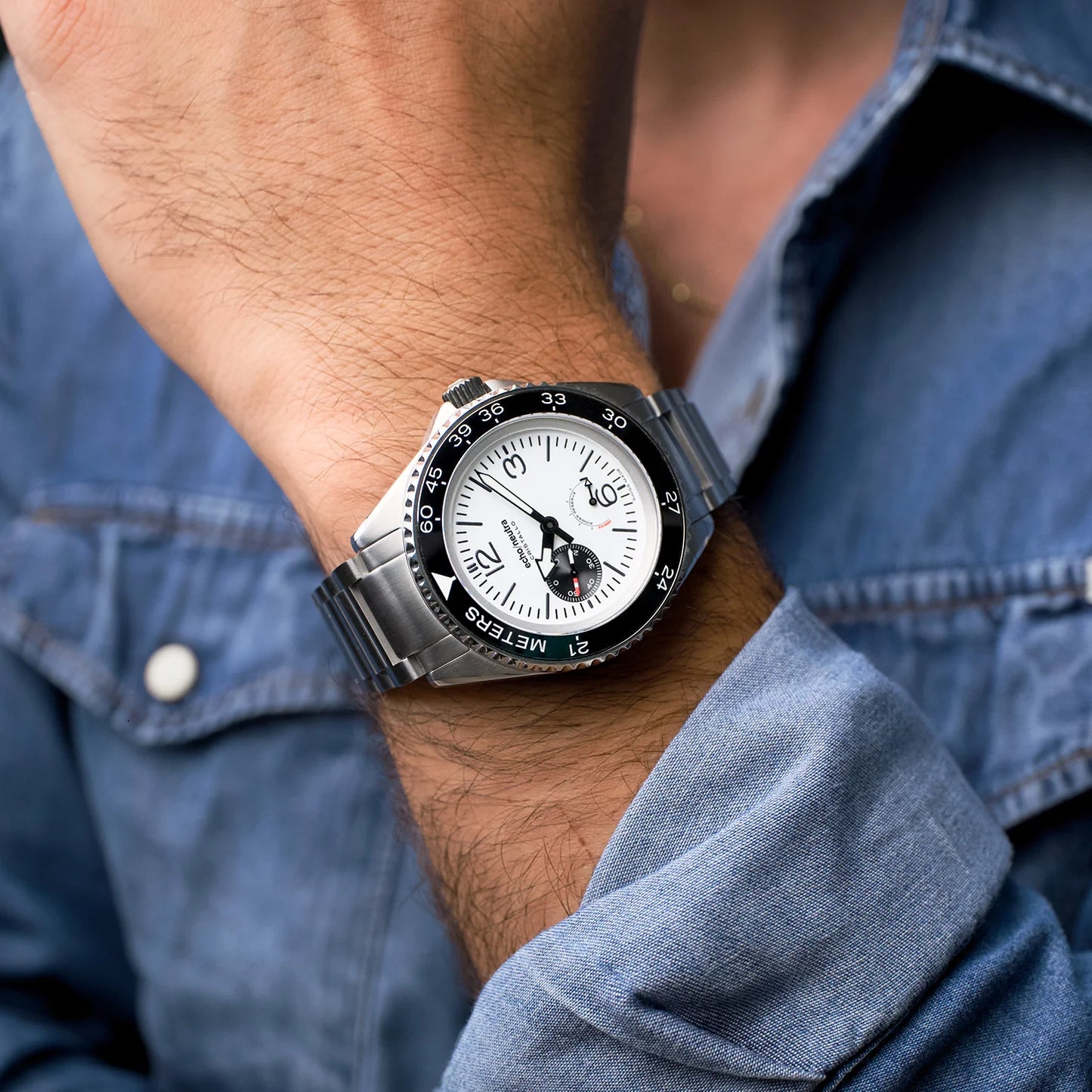 ECHO/NEUTRA : CRISTALLO PROFESSIONAL DIVER BLANC