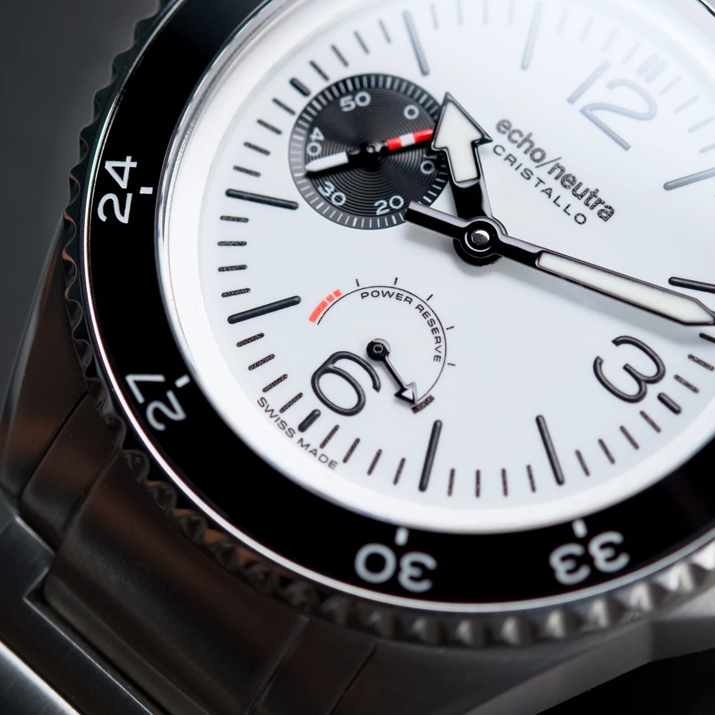 ECHO/NEUTRA : CRISTALLO PROFESSIONAL DIVER BLANC