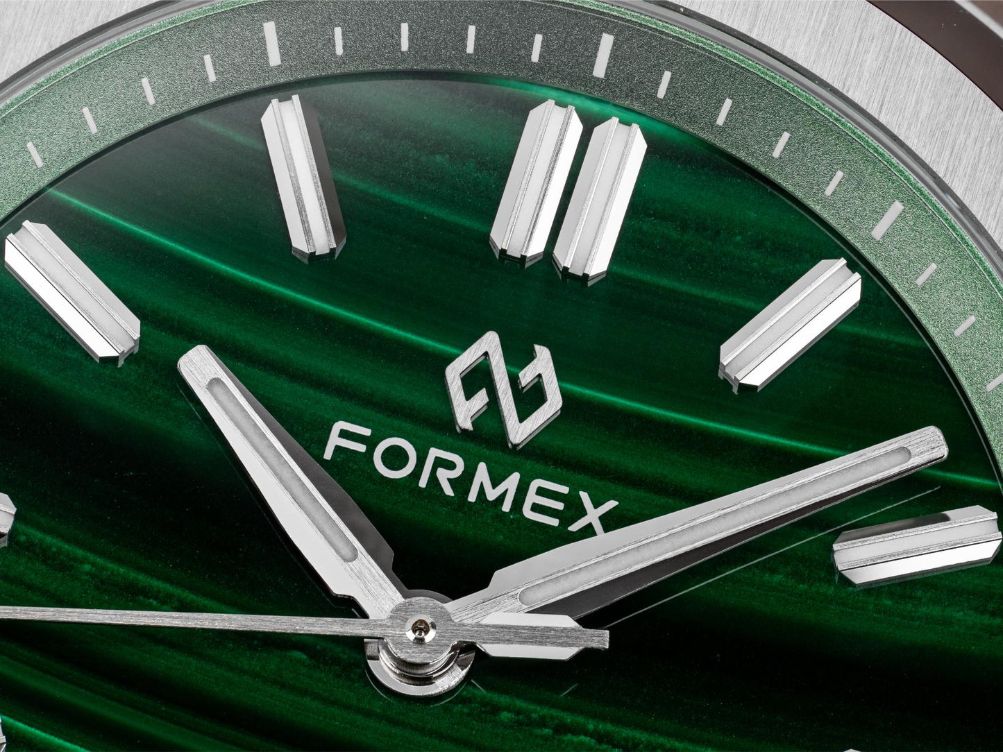 FORMEX : ESSENCE CHRONOMÈTRE AUTOMATIQUE "MALACHITE" 39 MM