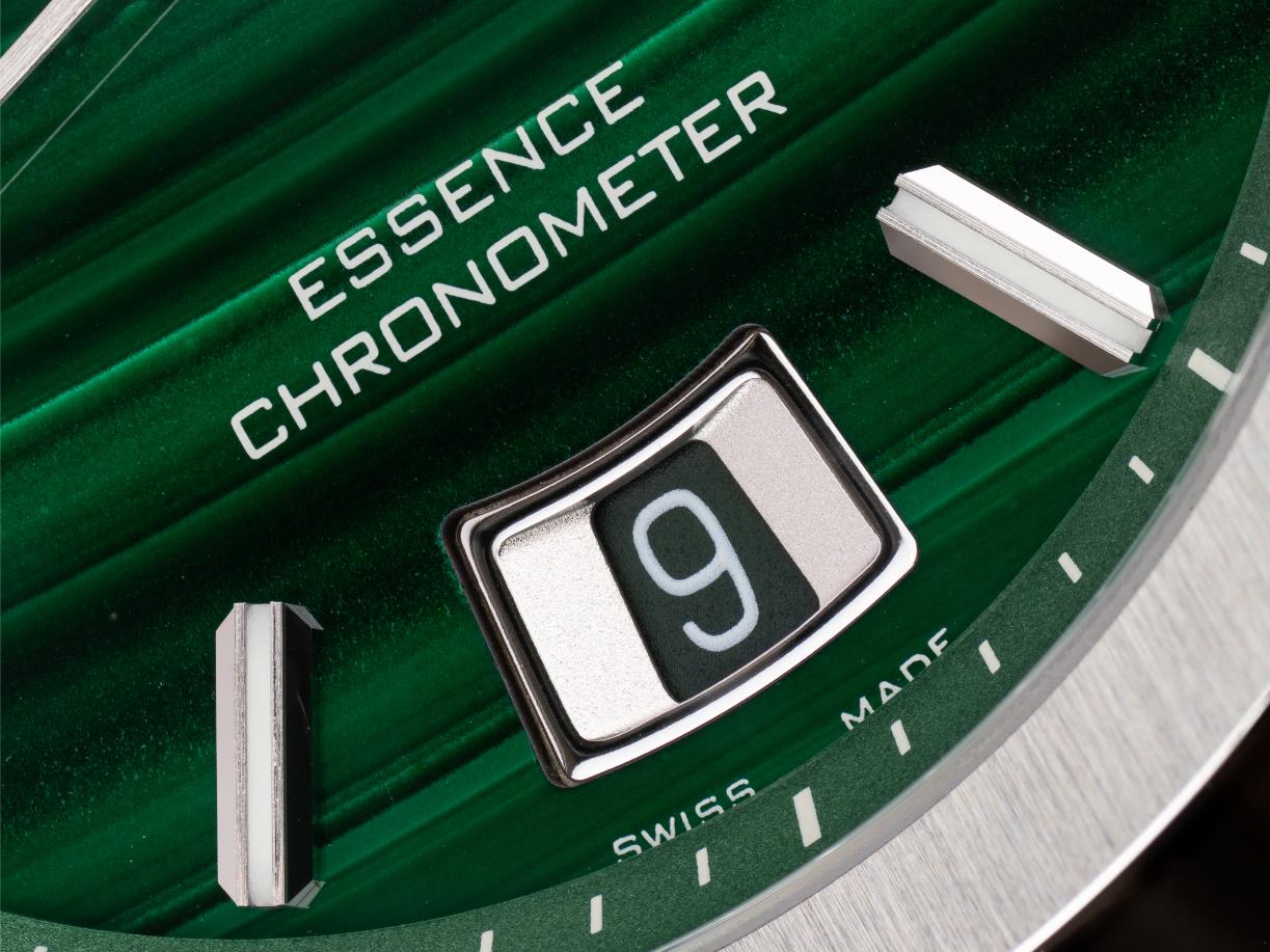 FORMEX : ESSENCE CHRONOMÈTRE AUTOMATIQUE "MALACHITE" 39 MM