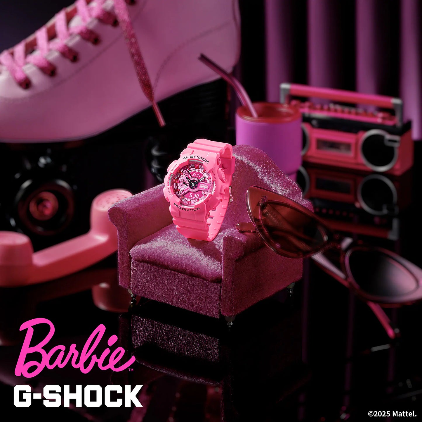 G-SHOCK X BARBIE : GMA-S110BE-4A