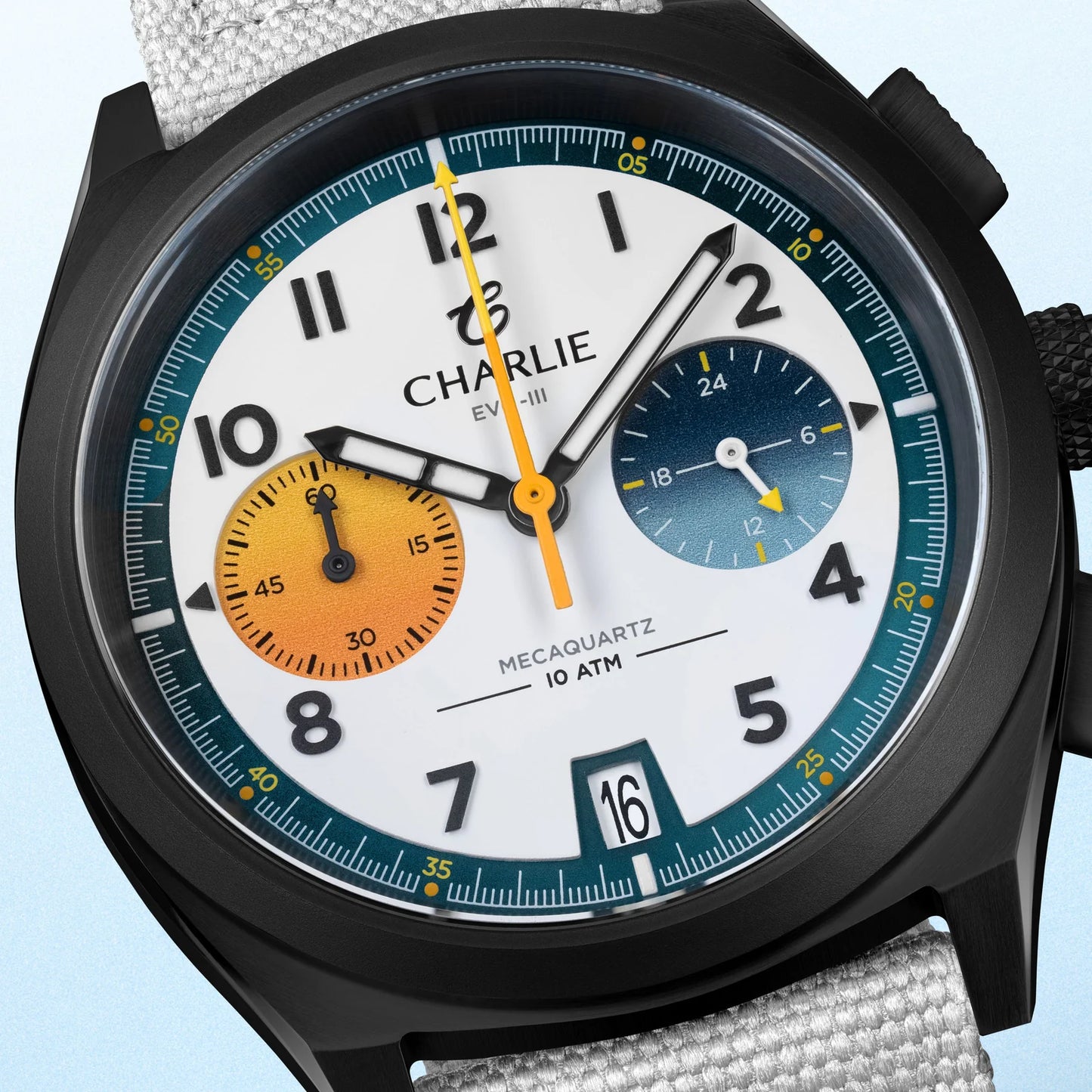 CHARLIE PARIS : GRX - CHRONOGRAPHE - EVO-III