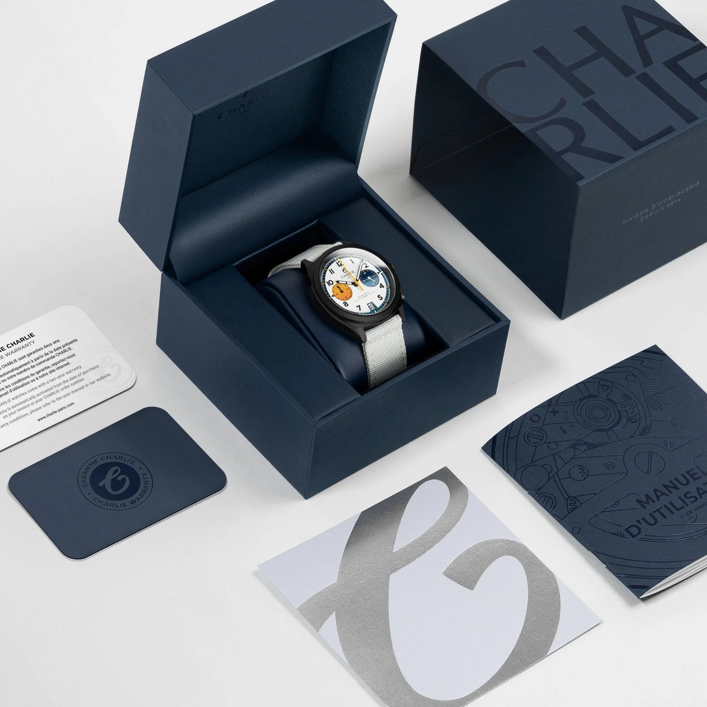 CHARLIE PARIS : GRX - CHRONOGRAPHE - EVO-III