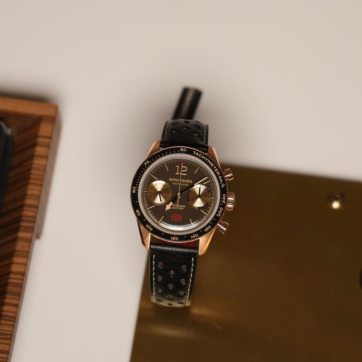 ECHO/NEUTRA : 1956 CHRONOGRAPHE COPPA D'ORO