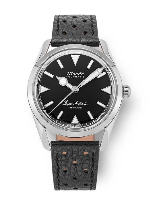 NIVADA GRENCHEN : SUPER ANTARCTIC 35 MM BLACK WHITE LUMINOVA