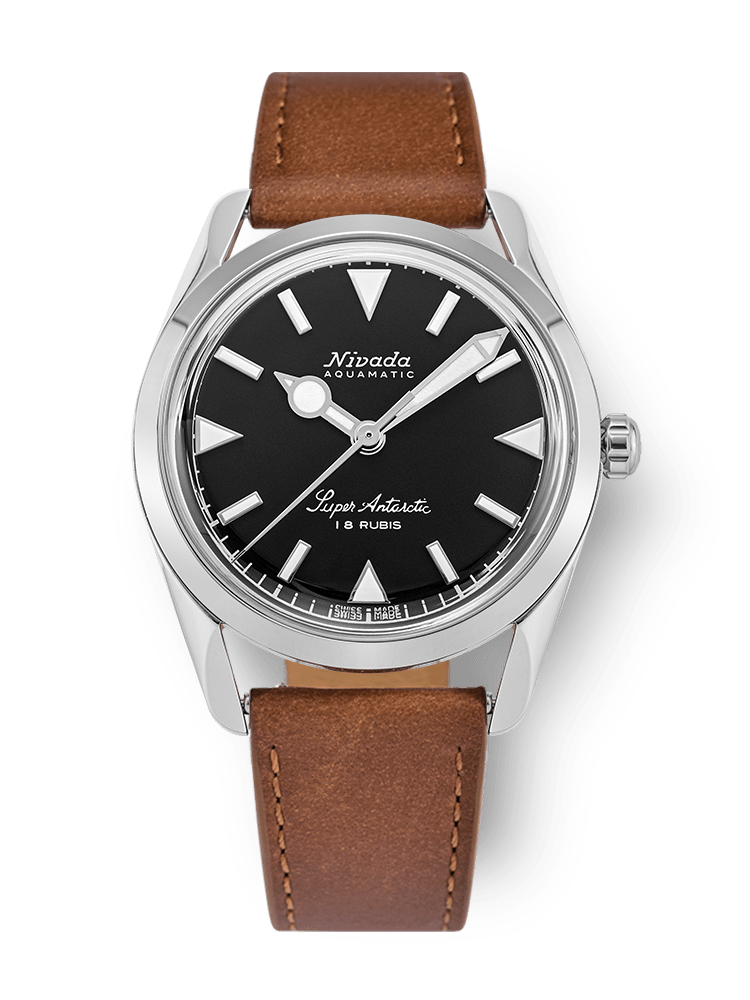 NIVADA GRENCHEN : SUPER ANTARCTIC 35 MM BLACK WHITE LUMINOVA