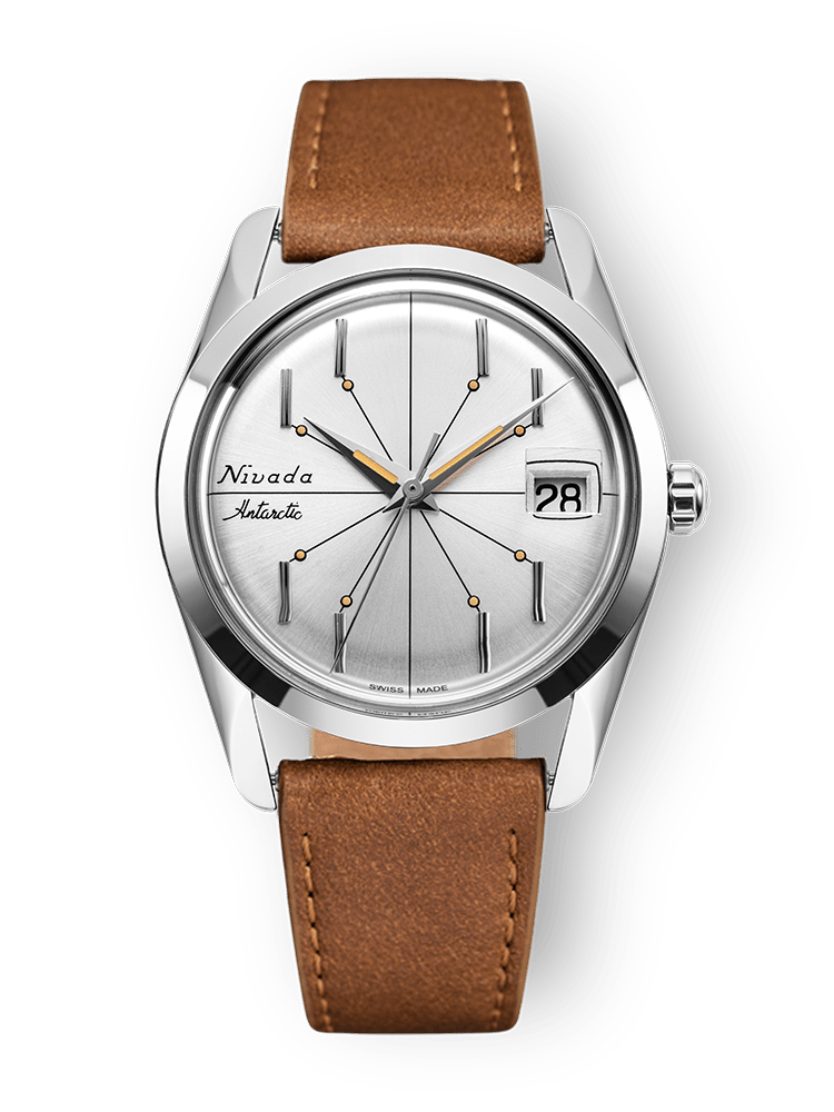 NIVADA GRENCHEN : ANTARCTIC SPIDER SILVER 35mm