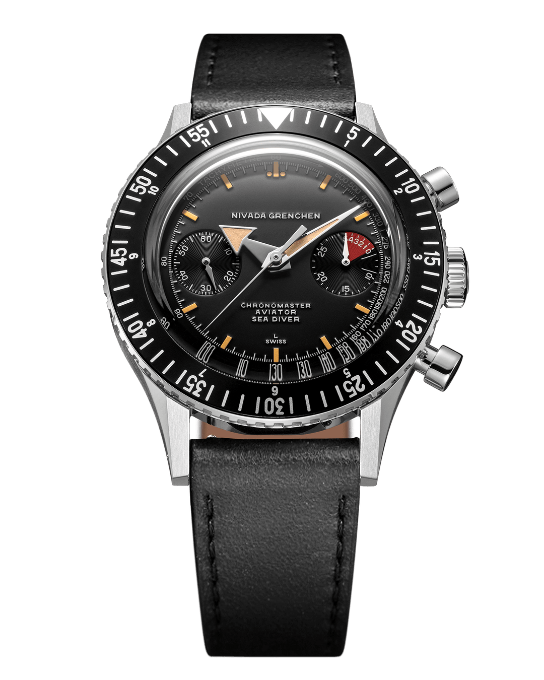 NIVADA GRENCHEN : CHRONOMASTER BROAD ARROW 41MM - AUTOMATIQUE