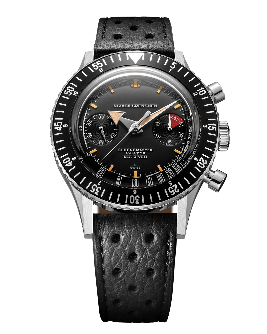 NIVADA GRENCHEN : CHRONOMASTER BROAD ARROW 41MM - AUTOMATIQUE