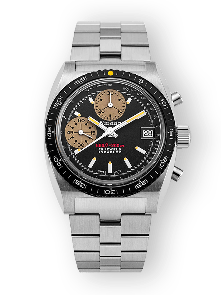 NIVADA GRENCHEN : AUTOCHRON JAUNE