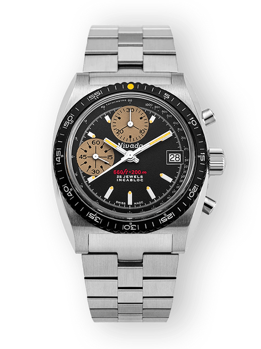 NIVADA GRENCHEN : AUTOCHRON JAUNE