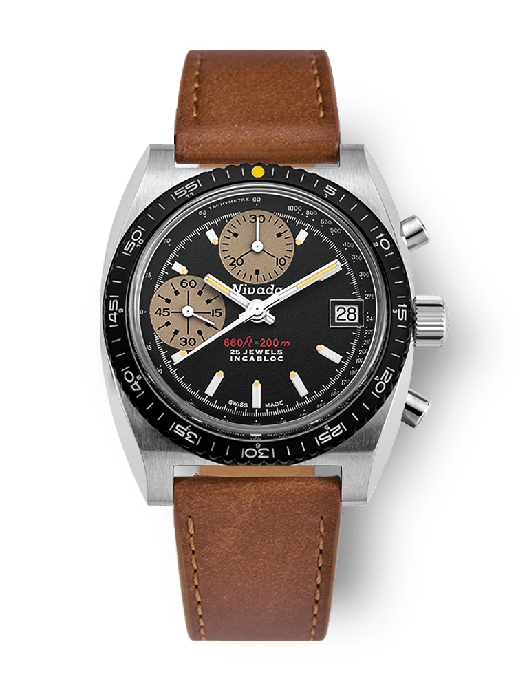 NIVADA GRENCHEN : AUTOCHRON JAUNE