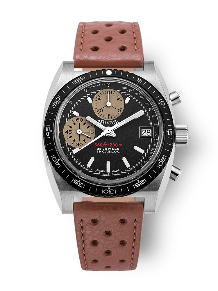 NIVADA GRENCHEN : AUTOCHRON BLANCHE