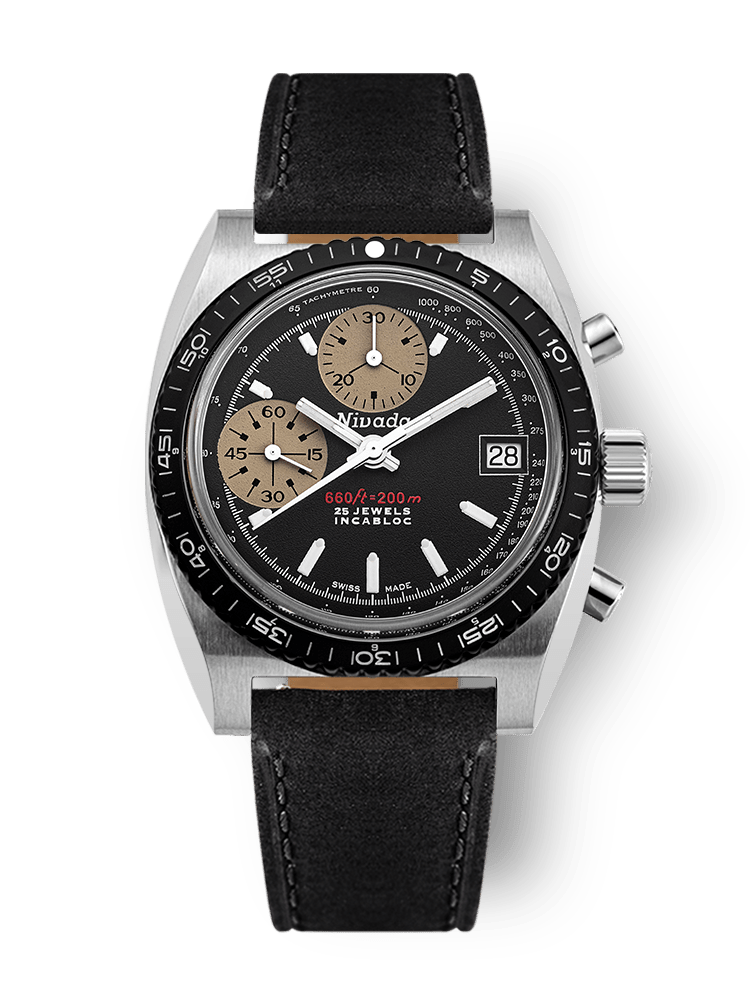 NIVADA GRENCHEN : AUTOCHRON BLANCHE