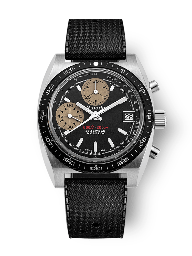 NIVADA GRENCHEN : AUTOCHRON BLANCHE