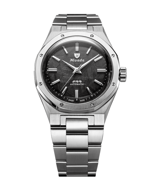 MONTRE NIVADA GRENCHEN F77 MÉTÉORITE MARK 2 38MM
