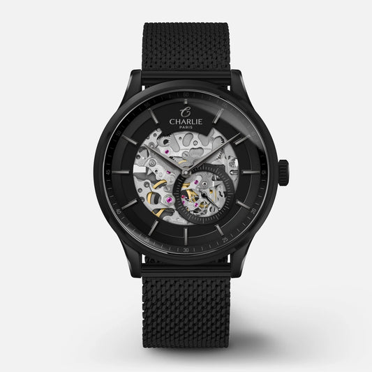 CHARLIE PARIS : INITIAL AUTOMATIQUE SQUELETTE PHANTOM