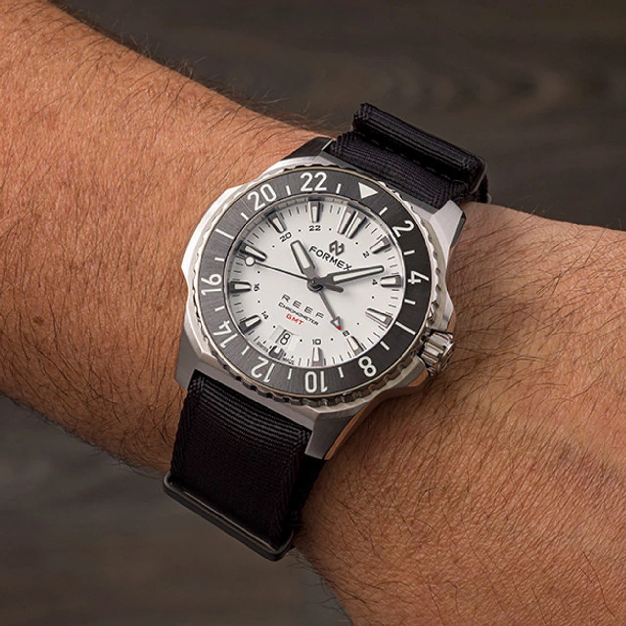 FORMEX : REEF GMT BLANCHE 42MM