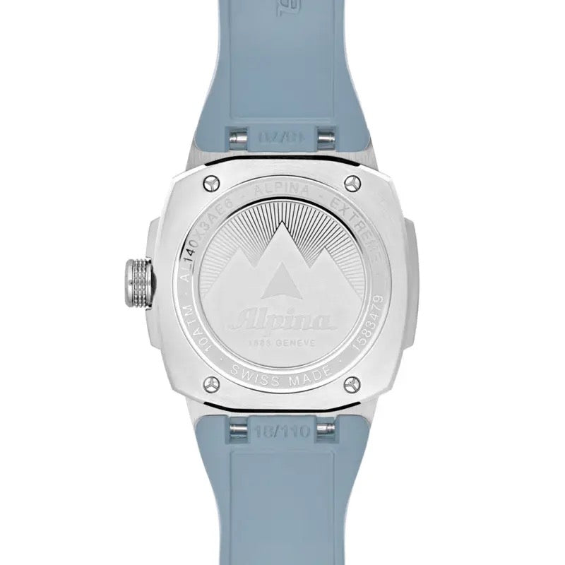 MONTRE ALPINA : ALPINER EXTREME SOLARMETRE BLEU GLACIER