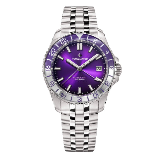 MONTRE VENEZIANICO : NEREIDE GMT 39 VIOLET 3521512S